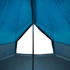 Tenda familiar tipi para 10 pessoas impermeável azul