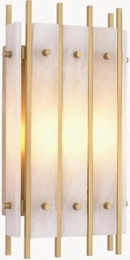 Candeeiro de parede com abajur em alabastro Sparks