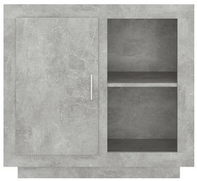 Aparador 80x40x75 cm cinza cimento