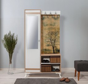 **** Hall Stand Inci – Carvalho Sonoma – 100x190x36 cm

**