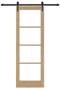 Porta Deslizante vidaXL com Conjunto de Ferragens "ORKDAL" 73.5x211 cm