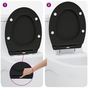 Assento de Toilette com Liberação Rápida e Fechamento Suave Duroplast
