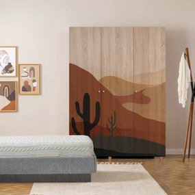 Guarda-roupa Lena – Sonomo – 135x192x52 cm