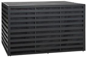 vidaXL Caixa de arrumação para jardim 150x100x100cm alumínio antracite