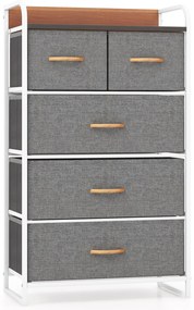 Poltrona giratória de escritório em couro ecológico