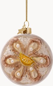 Ornamento de Natal artesanal Oyster Plate