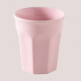Pack De 4 Copos 30 Cl Em Porcelana Giulin Rosa Algodão Doce - Sklum