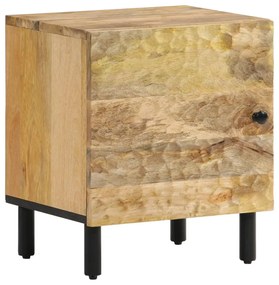 Mesas de cabeceira 2 pcs 40x33x46 cm madeira mangueira maciça