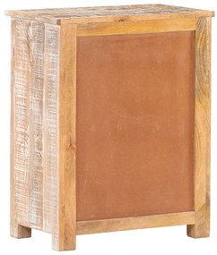 Aparador 61x35x76 cm madeira de acácia áspera