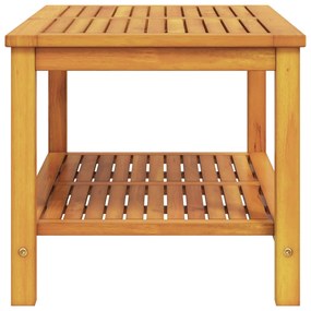 Mesa de Café 110x55x45 cm Madeira de Acácia Maciça