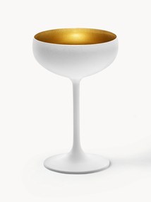 Taças de champanhe de cristal Elements, conjunto de 6
