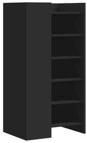 Sapateira 52x37,5x100 cm derivados de madeira preto