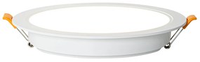 Foco embutido branco 17 cm com LED regulável em Kelvin em 3 etapas - Stephanie Moderno