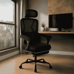 Cadeira de escritório Liberton preta