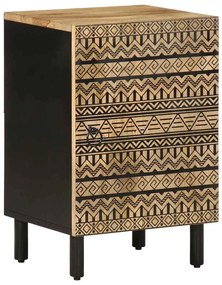 vidaXL Armário de casa de banho 38x33,5x58 cm mangueira maciça
