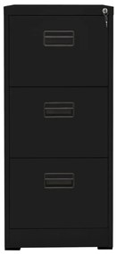 Arquivador 46x62x102,5 cm aço preto