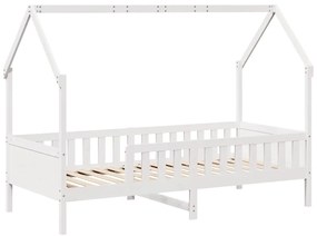 Estrutura de cama infantil c/ gavetas 90x190 cm pinho maciço