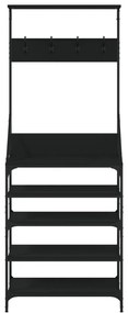 Conjunto de Entrada - Bengaleiro c/ arrumação de calçado 70x34x184 cm