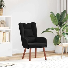 vidaXL Cadeira Relaxante Preto 63 x 67 x 94 cm Veludo