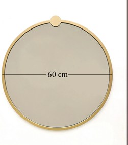 Espelho A708 – Dourado – 60 x 60 x 2,2 cm