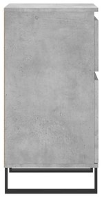 Aparadores 2 pcs 40x35x70 cm derivados de madeira cinza cimento