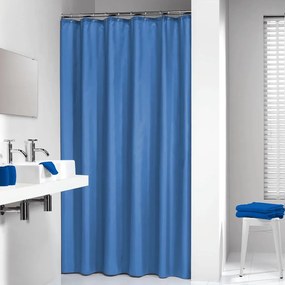 Cortina de duche Madeira 180x200 cm azul