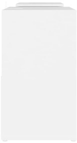 Móvel de TV 104x30x52 cm derivados de madeira branco