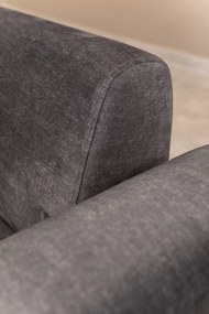 Sofá-Cama de 3 Lugares Infinity – Antracite – 220 cm x 90 cm x 80 cm