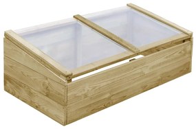 vidaXL Estufa 100x50x35 cm pinho impregnado