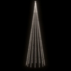 Árvore de Natal em cone 1134 LEDs 230x800 cm branco frio