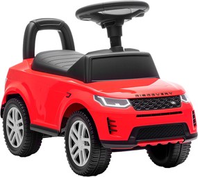 AIYAPLAY Carro Andador para Crianças  com Licença de Land Rover com Armazenamento Buzina Sons de Motor 65,5x28x42 cm Vermelho | Aosom Portugal