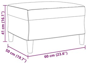 3 pcs conjunto de sofás com almofadões veludo verde-escuro