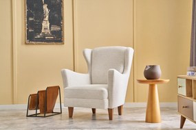 Cadeira Wing Lola Prestij – Creme – 77x98x80 cm