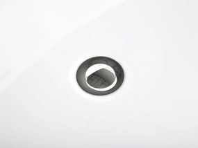Banheira autónoma em acrílico branco 170 x 78 cm MINGO Beliani