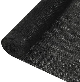 Rede de ocultação para privacidade PEAD 150 g/m² 1,8x10 m preto