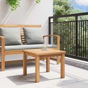 Mesa de centro Castanho 45 x 45 x 36 cm Madeira de teca sólida
