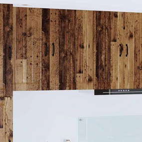 vidaXL Armário de Cozinha Madeira antiga 50 x 31 x 80 cm