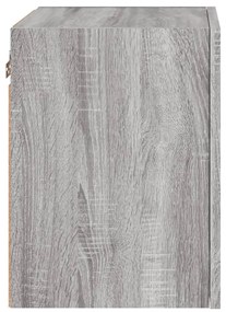 Móveis parede TV 2pcs 40,5x30x40 cm deriv. madeira cinza sonoma