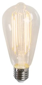Lâmpada rústica longa de filamento LED E27 ST64 3,5 W 250LM 2300K