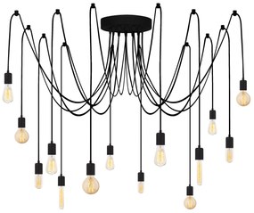 Candeeiro de Teto Kabluni – Preto – 216 x 216 cm