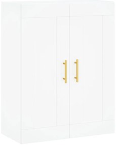 Móveis de parede 2 pcs derivados de madeira branco