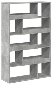Divisória 100x33x156,5 cm derivados de madeira cinzento cimento