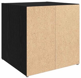 Gabinete para TV 2 pcs Preto 37 x 35 x 37 cm Madeira processada