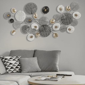 PAINEL DE FERRO 3D CM 135X7,5X69 CORES MISTURADAS