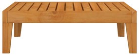 Mesa de jardim 68,5x68,5x24 cm madeira de acácia maciça