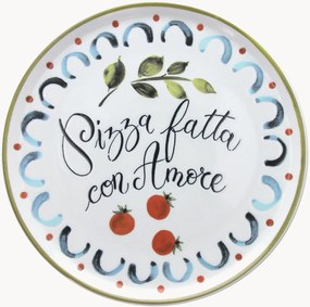 Pratos redondos para pizza Cinzia Amore Pizza, conjunto de 6