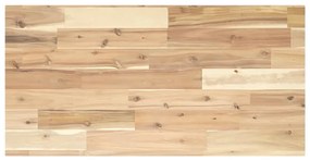 vidaXL Tampo p/ móvel casa de banho 60x40x2 acácia maciça não tratada