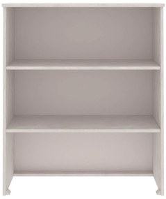 Topo p/ armário alto HAMAR 85x35x100 cm pinho maciço branco