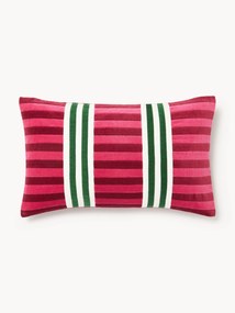 Capa de almofada de retalhos em veludo Tete