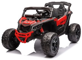 Buggy ELÉTRICO INFANTIL Can AM Maverick Mini UTV 24V 4x4 MP4 Vermelho